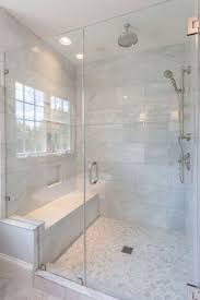 marble shower walls in master bathroom