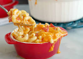 macaroni and cheese with tomatoes