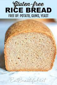 easy gluten free rice bread no potato