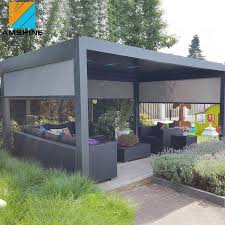 Sun Shade Electric Louver Roof Patio