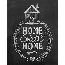 Lily & Val Home Sweet Home Print