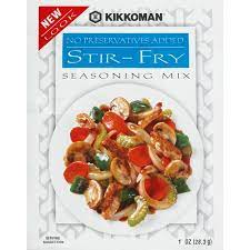 kikkoman stir fry seasoning mix