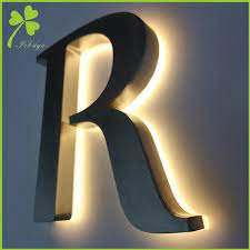 Outdoor Light Up Sign Business Signs