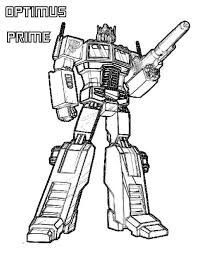 Here the children have a new opportunity to see their favorite superhero transformers optimus prime who is a fictional character. Pin On Movies And Tv Show Coloring Pages