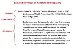 MLA  th Annotated Bibliography Example
