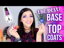 my favorite base coats top coats for