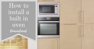 How To Install A Built In Oven Step By