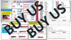 Ar Verbs Power Point And Worksheet Present Conjugation