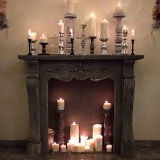 Fireplace Mantel Candle Holder