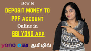 ppf account in sbi yono app
