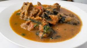 This process of pouring hot water on the fish toughens the skin of the fish so that the pieces do not disintegrate while cooking the soup. Nsala Soup Ofe Nsala White Soup The Pretend Chef