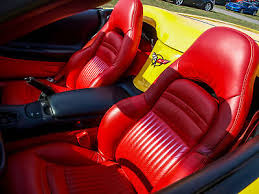 Vinyl Seat Covers Torch Red Sport 2000