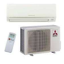 Ductless splits cool a larger area at the same btu level than do window air conditioners and portable air conditioners. Mitsubishi M Series 12 000 Btu Ductless Heat Pump System Wall Mounted Precision Heating Air Llc