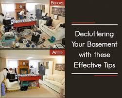 how to declutter your basement pro