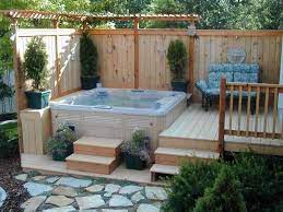 Hot Tub Garden