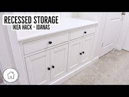 How To Ikea Cabinet Diy Recessed