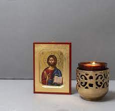 Christ Blessing Byzantine Icon