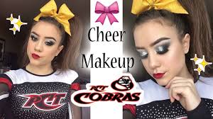 cheer makeup tutorial pct cobras