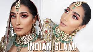 indian wedding party makeup look