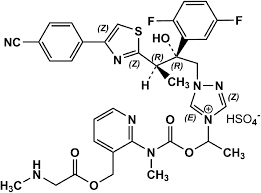 Image result for Isavuconazonium sulfate