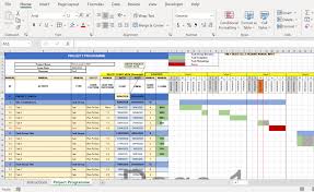 construction schedule template for