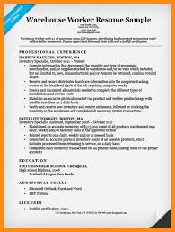 Warehouse Work Resume Examples   Resume Cover Letter Example Web     resume summary for customer service sample format qualifications  representative resume example warehouse worker skills resume example