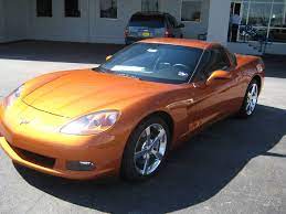 Atomic Orange 2009 Corvette Paint
