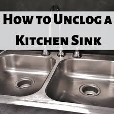 how to unclog a kitchen sink drain 8