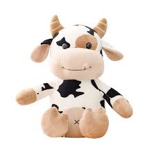 sanwood cow plush doll cow toy cute