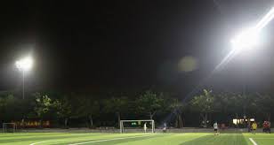 outdoor football field lighting should