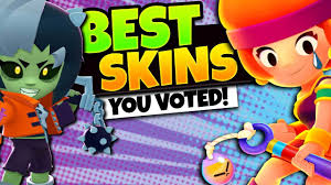 Brawl stars offers a competitive brawler/shoot em' up style game with different brawlers and maps. New The Best Skins For Every Brawler V2 17 000 Votes Youtube