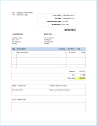 Enchanting Word Document Invoice Template To Design Sample