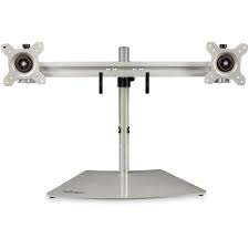 dual monitor stand horizontal mount 24