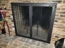Bi Fold Glass Fireplace Doors Canada