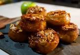 apple almond sticky buns