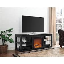 Ameriwood Nelson 65 In Black Tv Stand