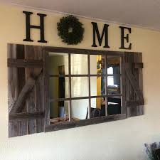 Home Letters With Wreath Shape