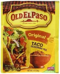 old el paso taco seasoning mix original