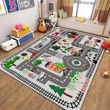 area rug for playroom car road map rugs