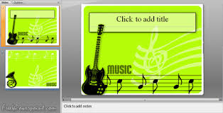 Free Music Powerpoint Templates The Highest Quality Powerpoint
