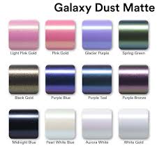 2pcs 5x10 Galaxy Dust Matte Color Shift