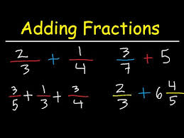 adding fractions with diffe