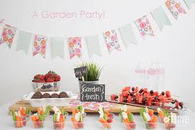 A garden party is an outdoor gathering with a garden theme. Garden Party Ideas Ashlee Marie Real Fun With Real Food