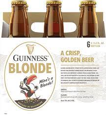 guinness blonde the bottle