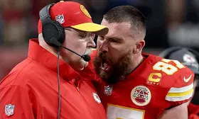What Travis Kelce said to Andy Reid in Super Bowl 2024 blowup, according to lip readers