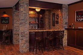 Irish Pub Style Basement Finish