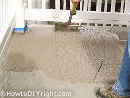 How To Re Concrete Patio How To