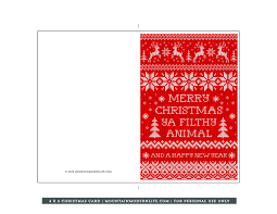 Holiday cards with free printable christmas cards, hanukkah cards, and seasons greetings. Printable Christmas Card Mountainmodernlife Com