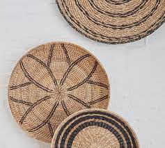 Handwoven Assorted Baskets Wall Art