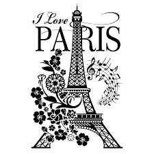 Wall Sticker I Love Paris Muraldecal Com
